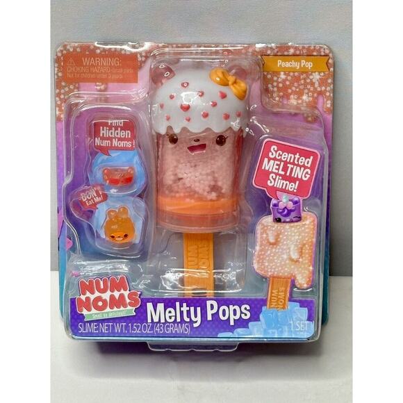 Num Noms Melts Pops, Sprinkle Pop, Scented Melting Slime 2018 NIB - Picture 2 of 6